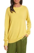 Women's Equipment Renee Cashmere Sweatshirt - Yellow