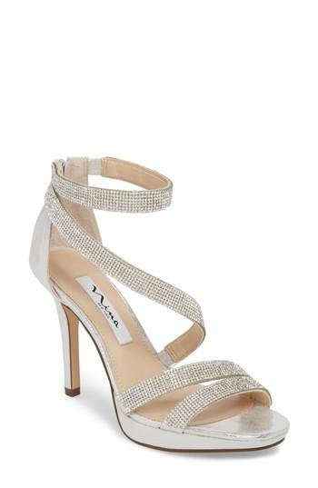 Women's Nina Alissa Sandal .5 M - Metallic