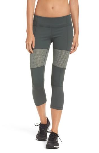 Women's Zella Blissed Out Crop Leggings, Size - Grey