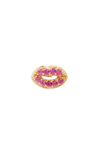 Women's Marc Jacobs Lips Single Stud Earring