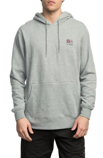Men's Rvca Fleece Hoodie - Grey
