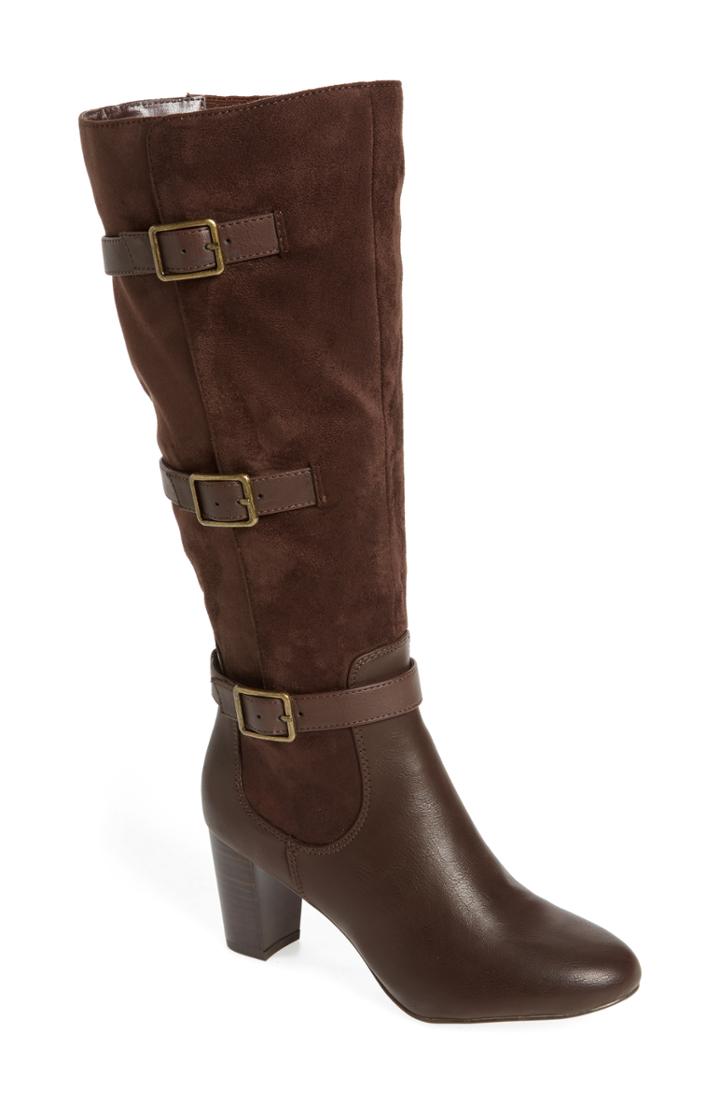 Women's Bella Vita Talina Ii Belted Knee High Boot