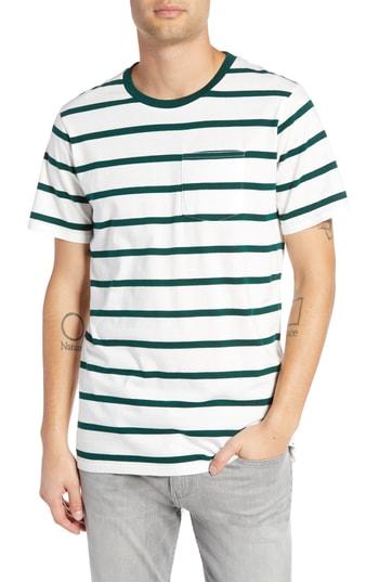 Men's Globe Moonshine Pocket T-shirt - White