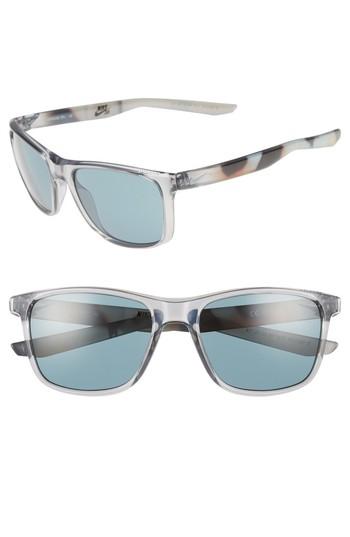 Men's Nike Unrest Se 57mm Sunglasses - Crystal Grey/ Teal