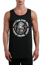 Men's Volcom Pipe Pro Seal Graphic Tank - Black