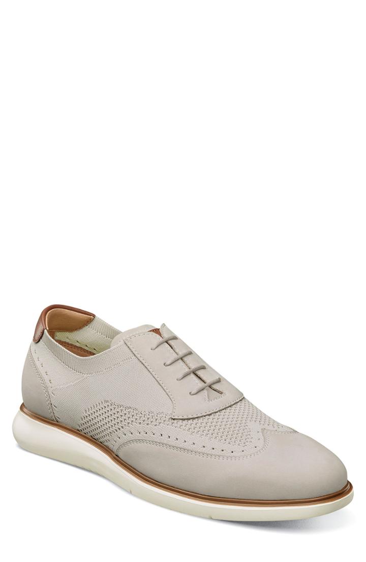 Men's Florsheim Fuel Wingtip D - Beige