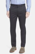 Men's Bonobos 'weekday Warriors' Non-iron Tailored Cotton Chinos X 30 - Black