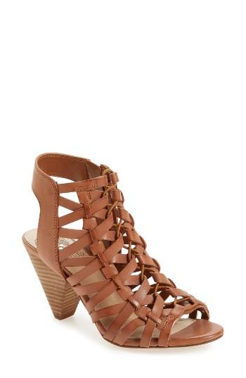 Women's Vince Camuto Elishan Cage Sandal .5 M - Beige
