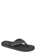 Men's Travis Mathew Fridays Flip Flop M - Grey