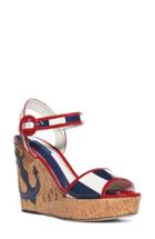 Women's Dolce & Gabbana Nautical Wedge Sandal