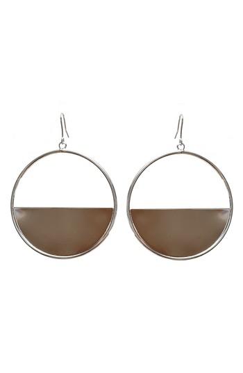 Women's Shoshanna Lee Half Open Hoop Earrings