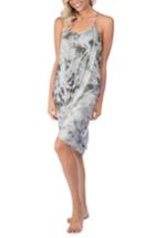 Women's Green Dragon Crystal Forest Genvieve Cover-up Dress - Grey