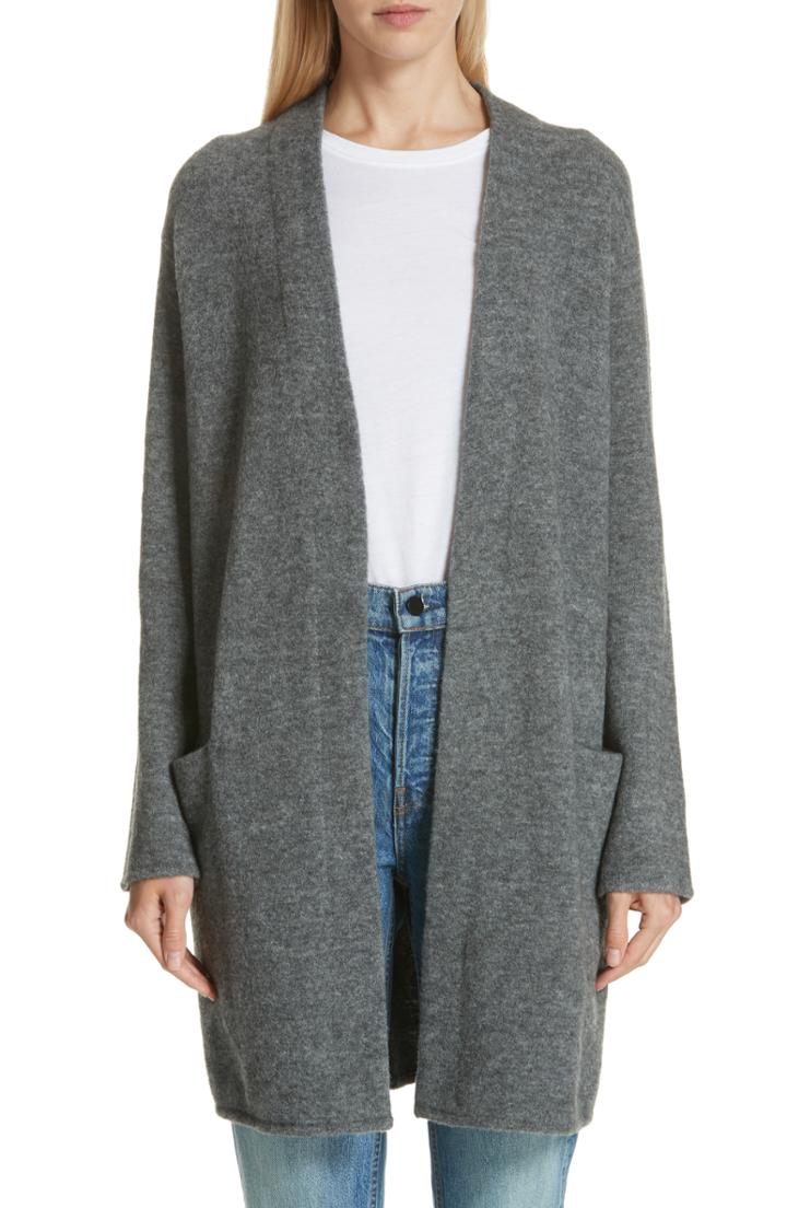 Women's Jenni Kayne Open Sweater Coat - Grey