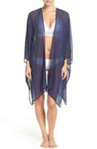Women's Nordstrom Chiffon Cover-up Kimono, Size - Blue