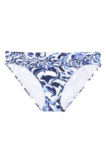 Women's Tommy Bahama Pansy Twist Front Bikini Bottoms