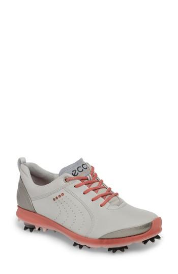 Women's Ecco Biom 2 Waterproof Golf Shoe -8.5us / 39eu - Grey