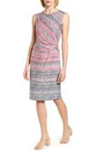 Women's Nic+zoe Spiced Up Twist Sheath Dress - Pink