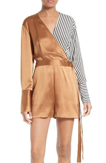 Women's Diane Von Furstenberg Asymmetrical Romper
