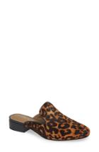 Women's Matisse Lacy Genuine Calf Hair Mule .5 M - Brown