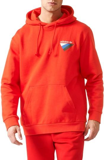Men's Adidas Originals Anichkov Hoodie - Red