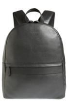 Men's Ted Baker London Rickrak Leather Backpack - Black
