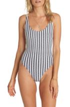 Women's Billabong Get In Line One-piece Swimsuit - Black