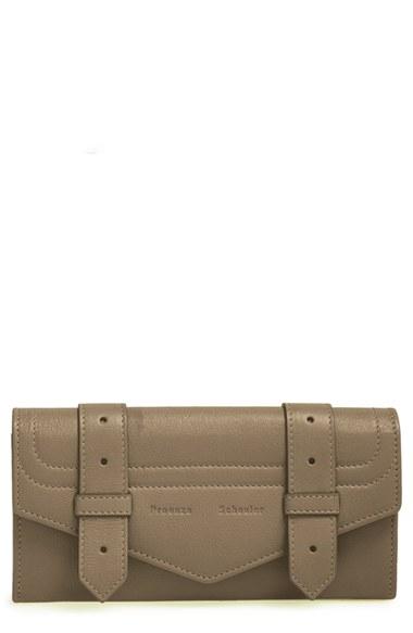 Women's Proenza Schouler 'ps1' Continental Wallet - Grey