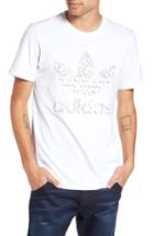 Men's Adidas Originals Chicago Stacked 3d Logo T-shirt, Size - White