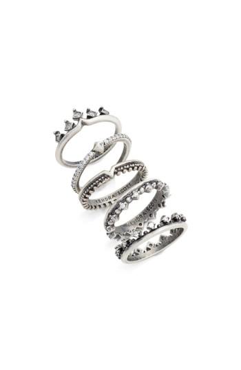 Women's Kendra Scott Set Of 5 Violette Rings