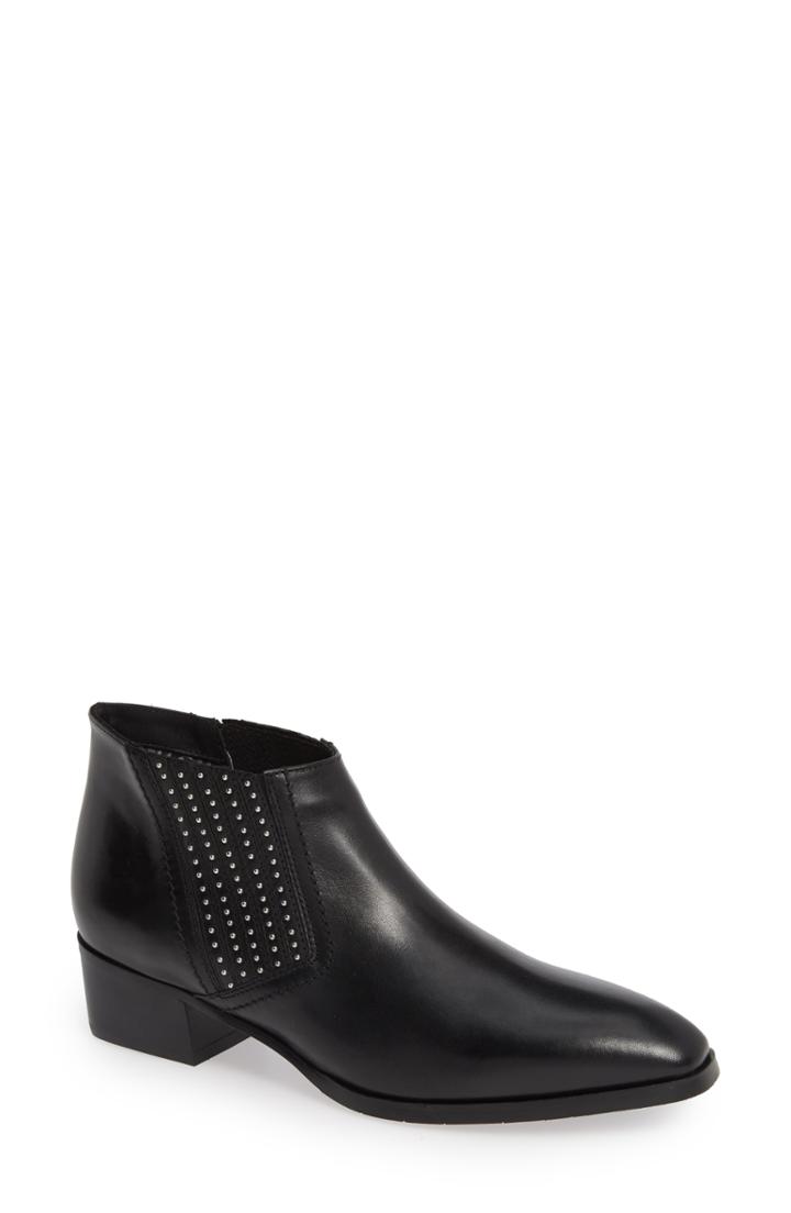 Women's Aquatalia Fiore Studded Chelsea Bootie M - Black