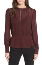 Women's Astr The Label Primrose Top - Burgundy