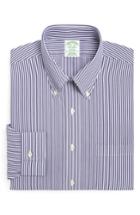 Men's Brooks Brothers Trim Fit Stripe Dress Shirt