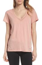 Women's Puma Slouchy V-neck Tee, Size - Beige