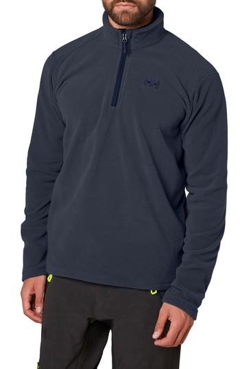Men's Helly Hansen 'daybreaker' Half Zip Fleece Jacket - Blue
