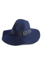Women's Brixton 'piper' Floppy Wool Hat - Blue