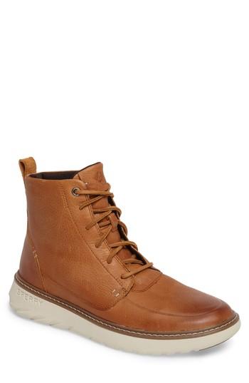 Men's Sperry Element Apron Toe Boot M - Black