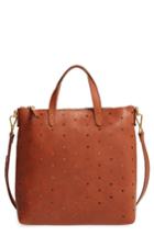 Madewell Mini Transport Perforated Leather Crossbody Bag -