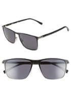 Men's Boss 56mm Rectangular Sunglasses -