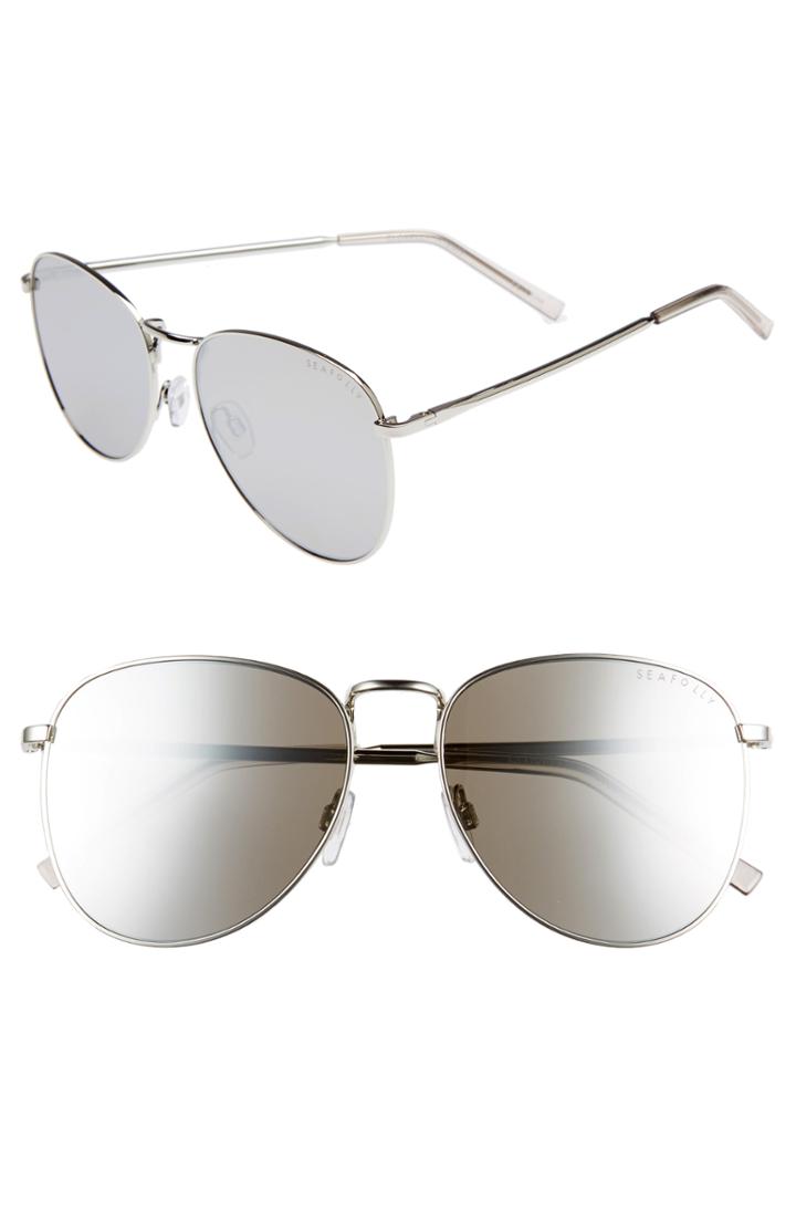 Women's Seafolly Clovelly 56mm Metal Sunglasses -