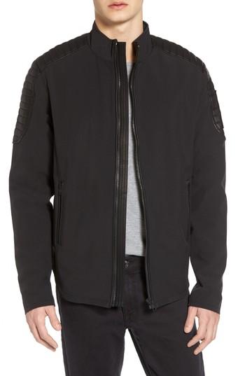 Men's Moose Knuckles Grindstone Water Repellent Jacket - Black