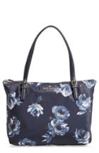 Kate Spade New York Watson Lane - Small Night Rose Maya Tote - Blue