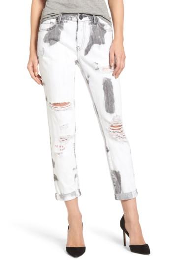Women's True Religion Brand Jeans Cameron Boyfriend Jeans - White