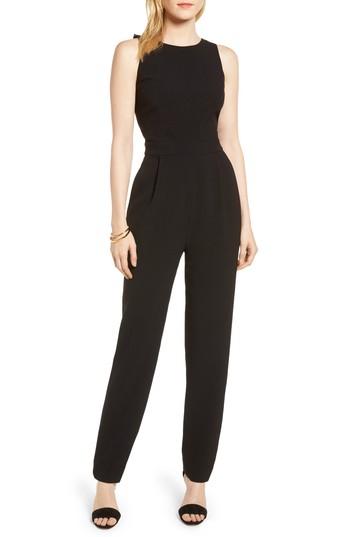 Women's 1901 Bow Back Jumpsuit - Black
