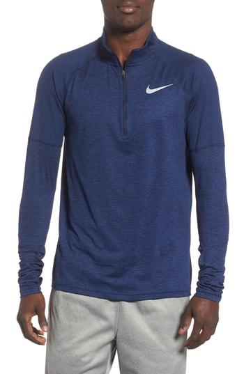 Men's Nike Element Hz 2.0 Performance Pullover, Size - Blue