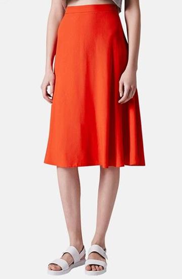 Topshop Midi Skirt