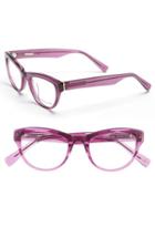 Women's Derek Lam 48mm Optical Glasses - Dark Purple