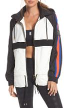 Women's P.e Nation Block Out Jacket - White