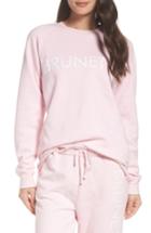 Women's Brunette The Label Brunette Crewneck Sweatshirt /small - Pink