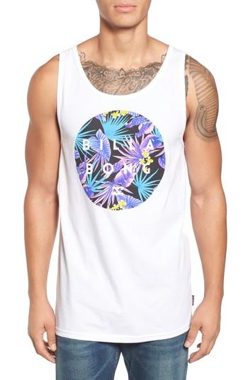 Men's Billabong Division Tank, Size - White
