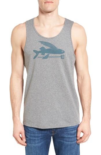 Men's Patagonia Flying Fish Tank - Grey